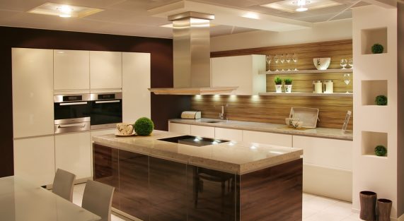 detail in a modern and new kitchen