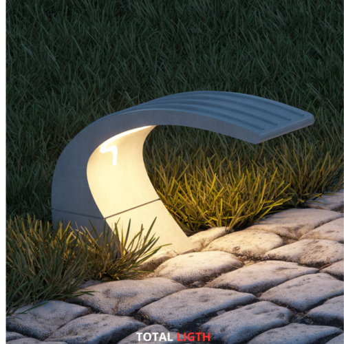 Balizador LED Curvo Premium IP65 6W 2700K 171lm COD.TL 9147