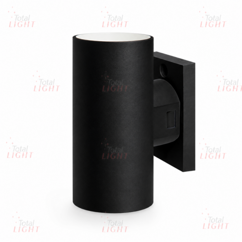 Arandela Polo redonda Preta 18W IP65 - CÓD.TL3514/18W